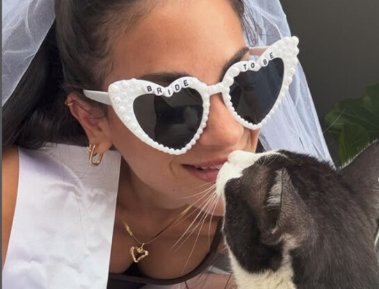 Horas antes de su casamiento, Emily Lucius compartió sus "últimas fotos soltera"