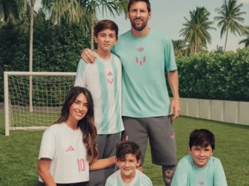 Antonella Roccuzzo y leo messi