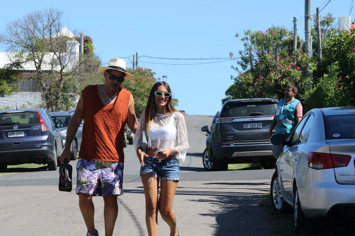 Las fotos de Chano Charpentier y su misteriosa novia en Punta del Este