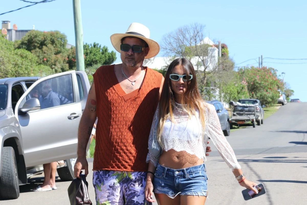 Las fotos de Chano Charpentier y su misteriosa novia en Punta del Este