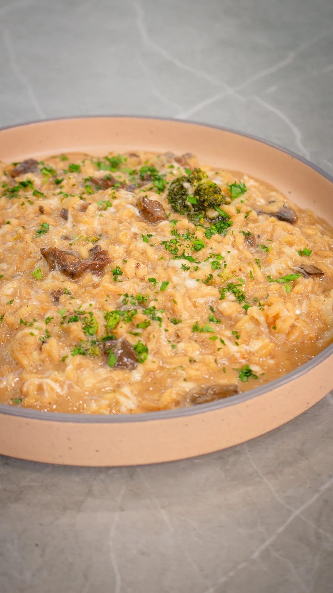 Risotto con vegetales de estación