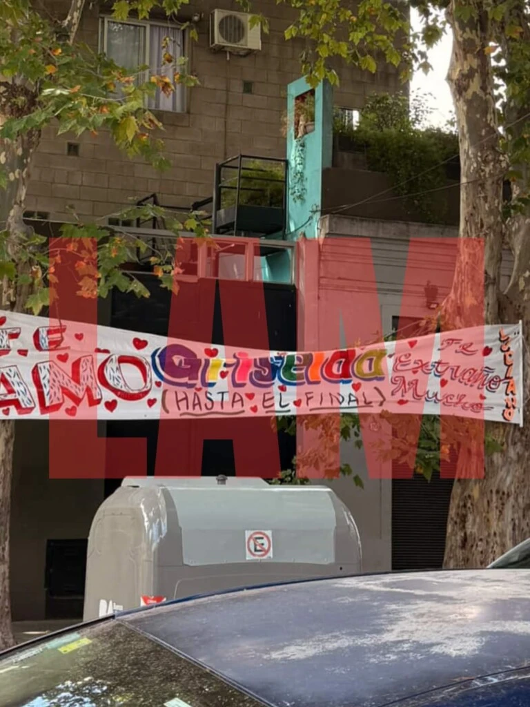 El pasacalles de Luciano Castro para Griselda Siciliani