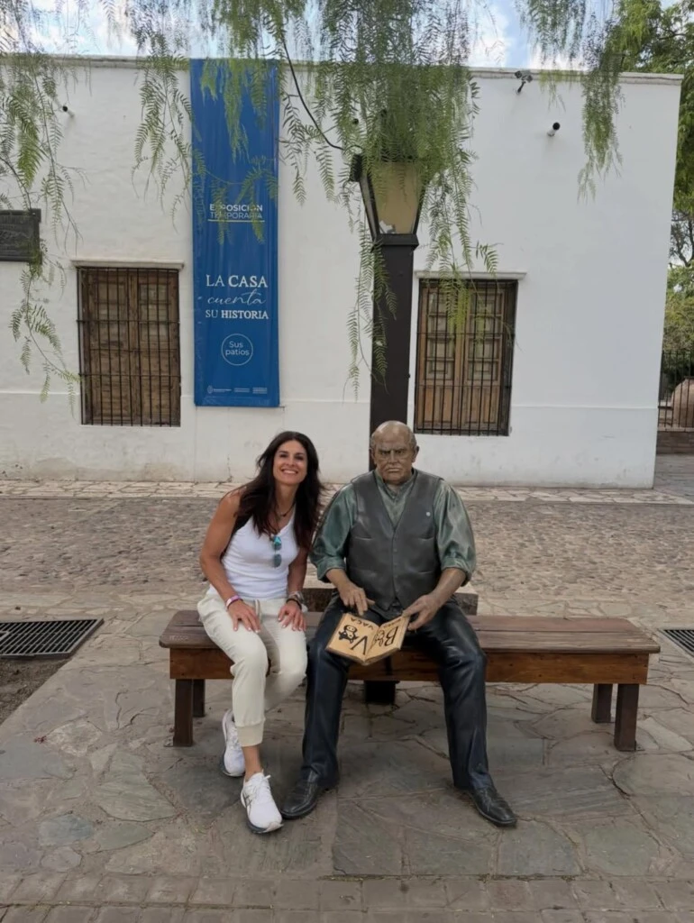 El recorrido turístico de Gaby Sabatini por la Argentina. Foto: IG