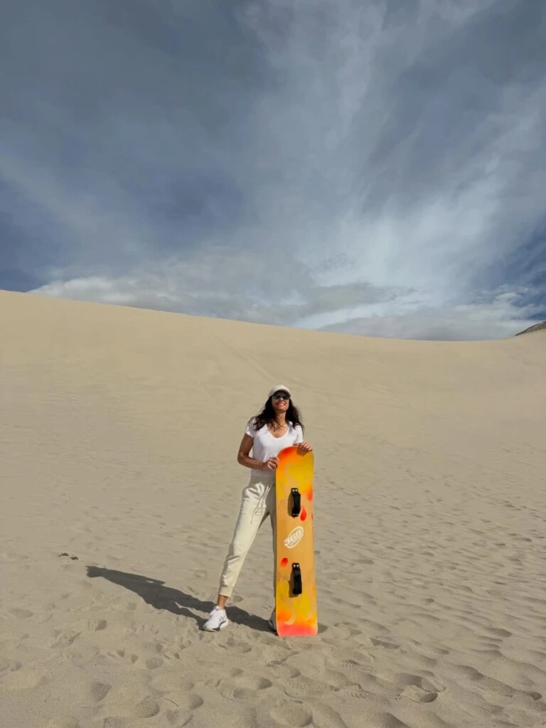 El recorrido turístico de Gaby Sabatini por la Argentina. Foto: IG