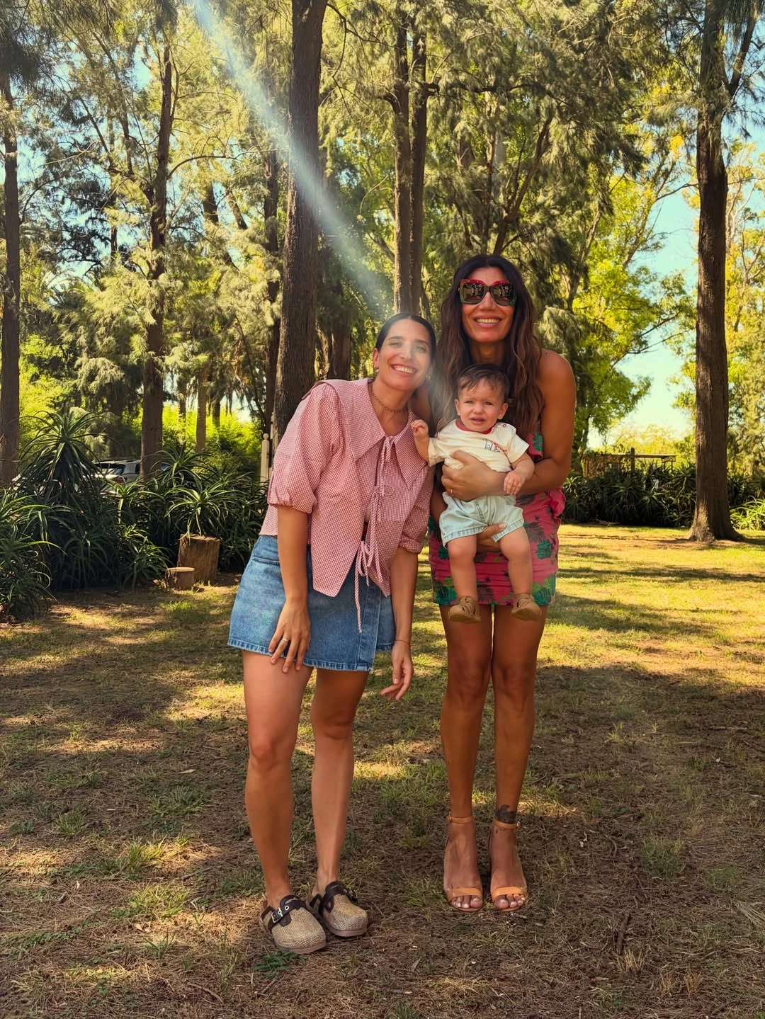 Flor de la V, feliz en su rol de abuela: celebró el primer cumpleaños de Momo, su nieto más chico