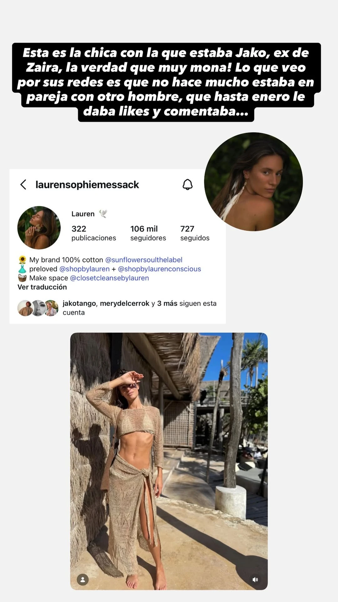 Nuevo amor para Jakob von Plessen? Todo sobre la diseñadora que fue vista junto al ex de Zaira Nara