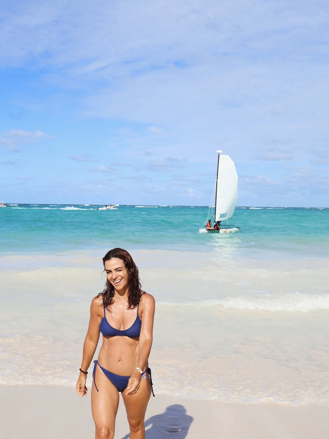 Agustina Cherri cumplió 43 años en el Caribe y compartió una reflexión íntima sobre el paso del tiempo