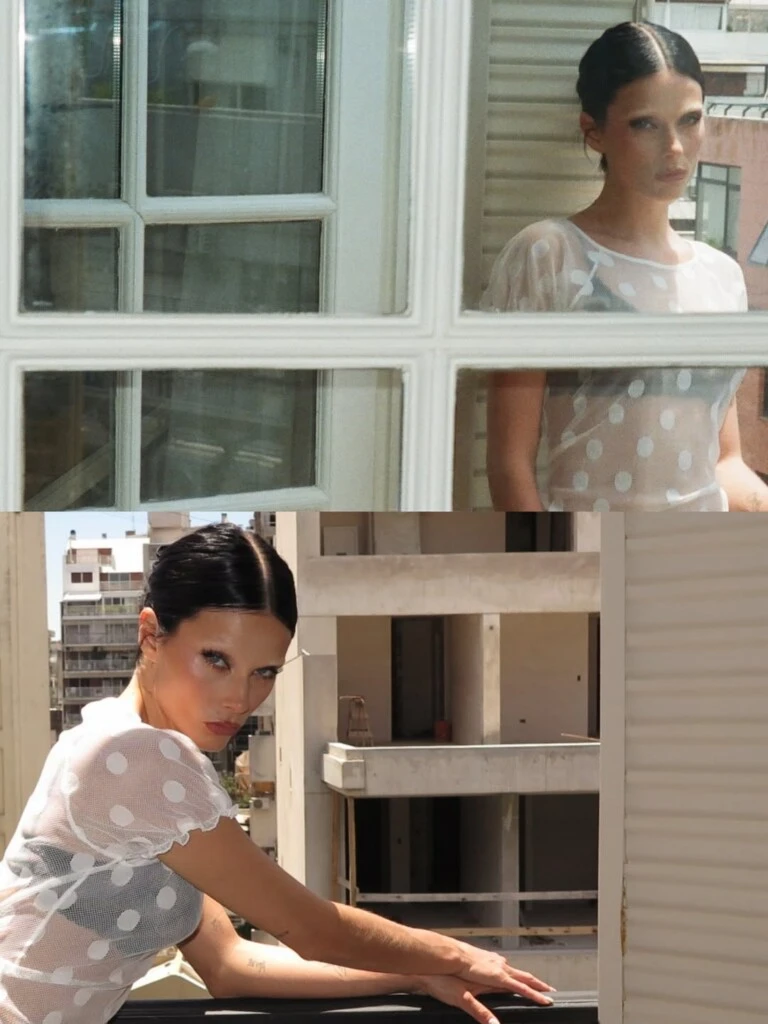 El look de Valentina Zenere. Foto: IG