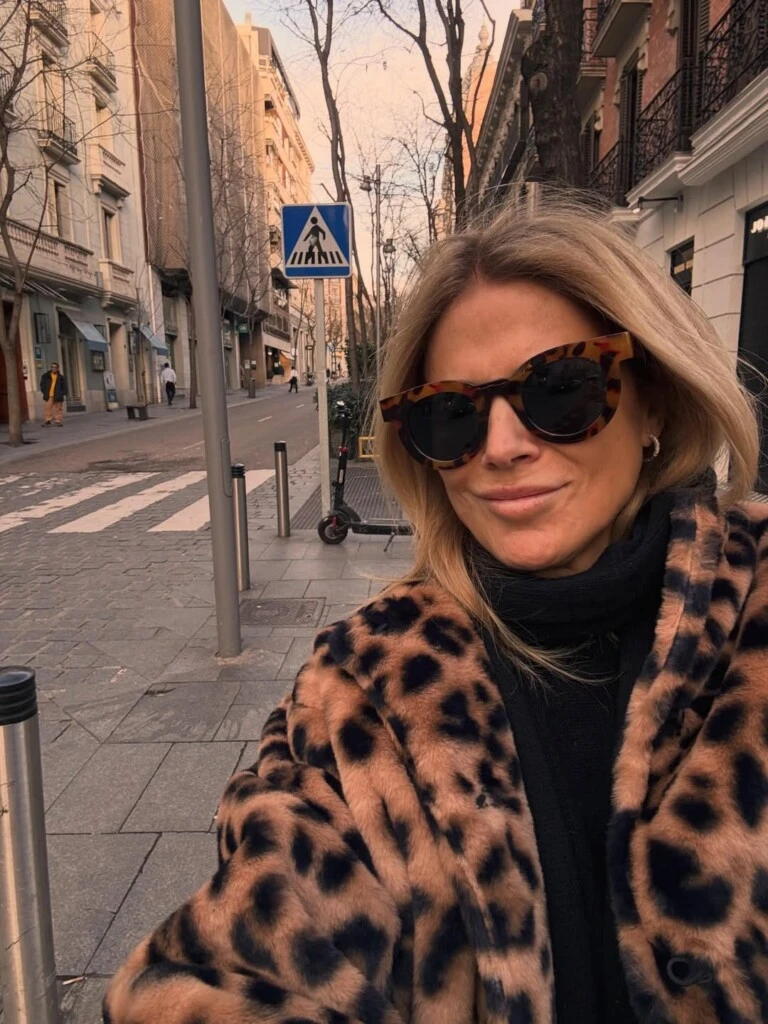 El look de Flavia Palmiero. Foto: IG