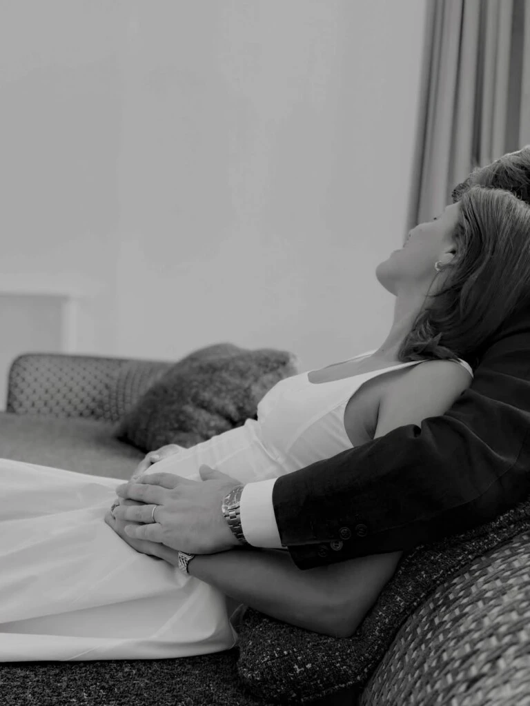 Taína junto a su esposo Georgie Neuss. Fotos: IG