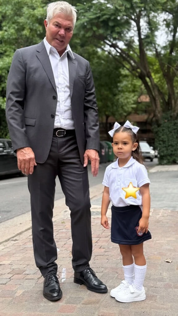 Fernando Burlando junto a Sarah. Fotos: IG. 