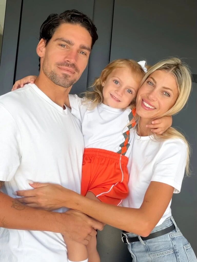 El primer día de jardín de Vita. Foto: IG