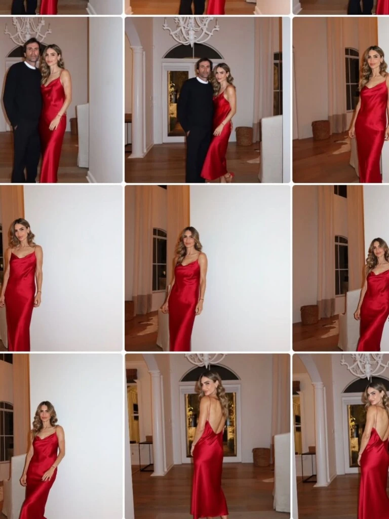 El look de María Vázquez. Foto: IG