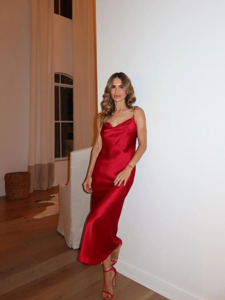 El look de María Vázquez. Foto: IG