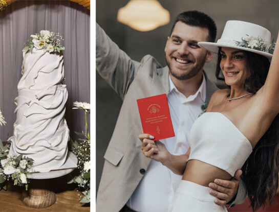 Así fue la espectacular torta de bodas de Emily Lucius y Rodrigo Valladares Macri: creación de Damián de Bake Off