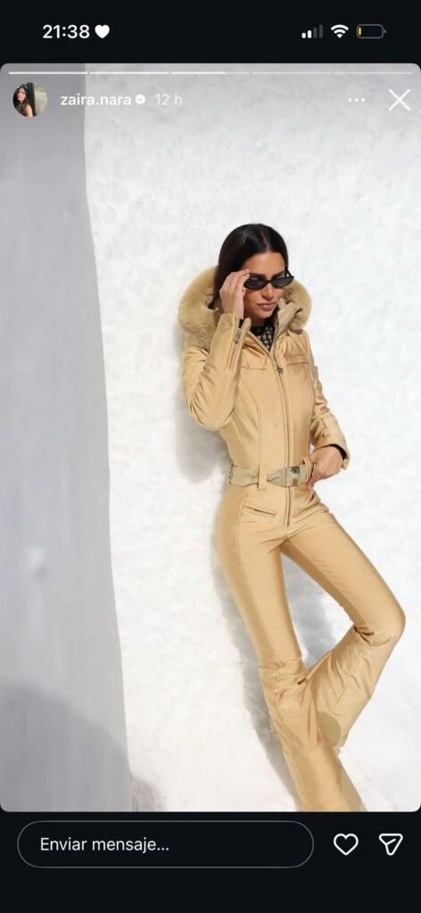 El look de Zaira Nara. Foto: IG