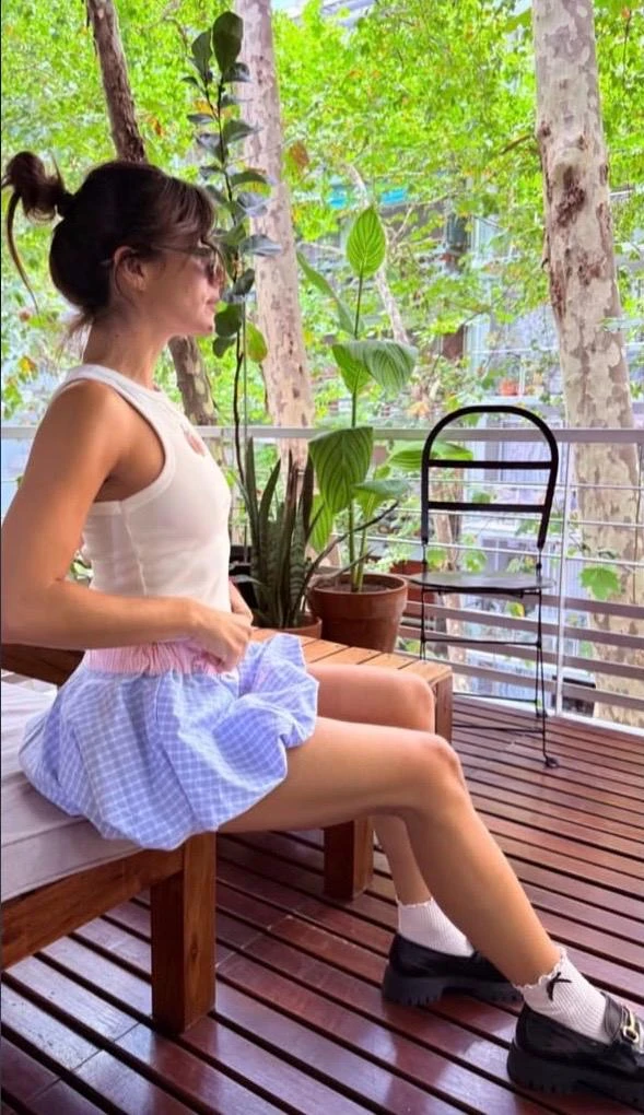 El look de Gime Accardi. Foto: IG