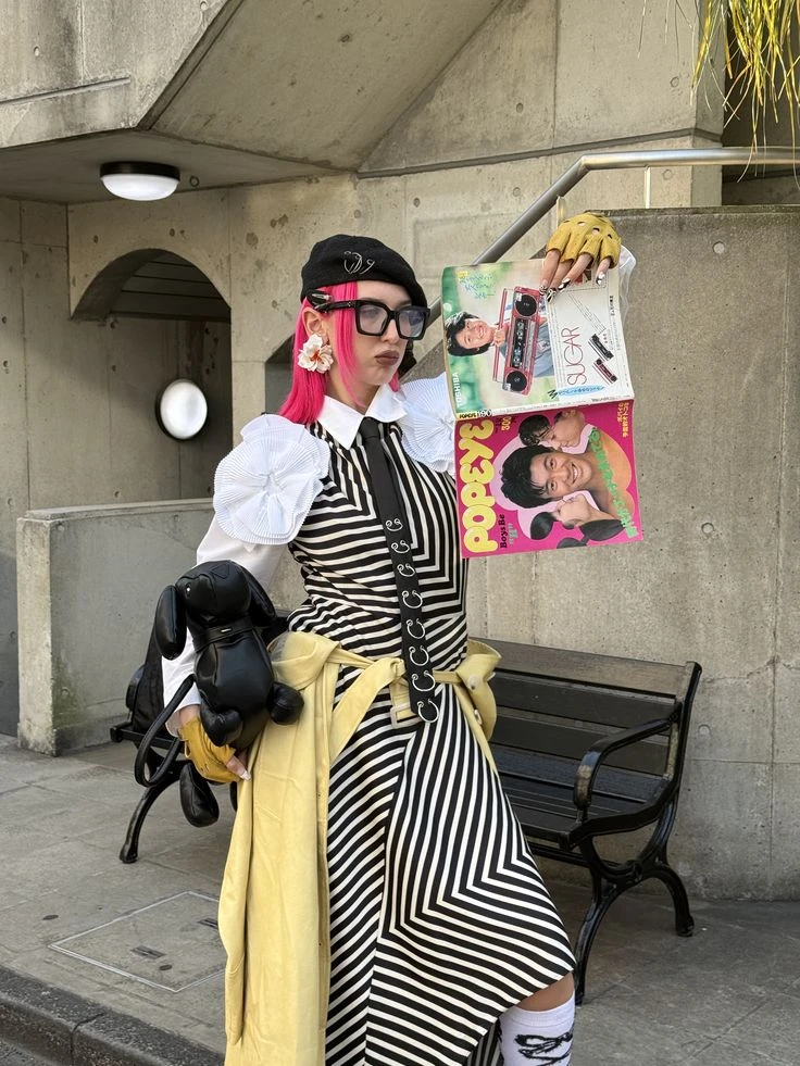 Es un estilo vanguardista y con mucha actitud.