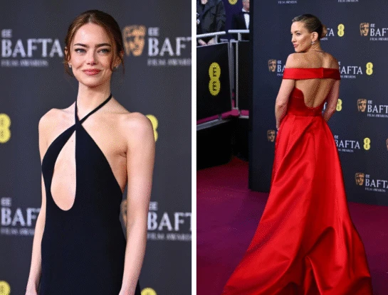 de Emma Stone a Kate hudson, los mejores looks de los BAFTA 2028 DESTACADA