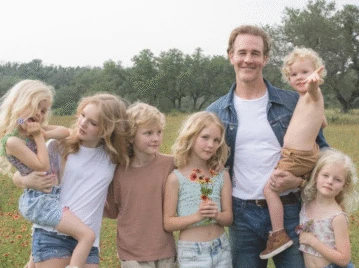 el mensaje de James van der Beek en su último cumpleaños