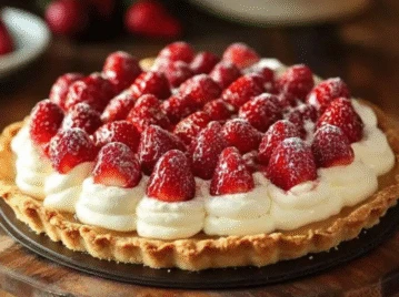 Tarta de frutillas sin horno: la receta fácil y fresca de Jimena Monteverde ideal para servir de postre