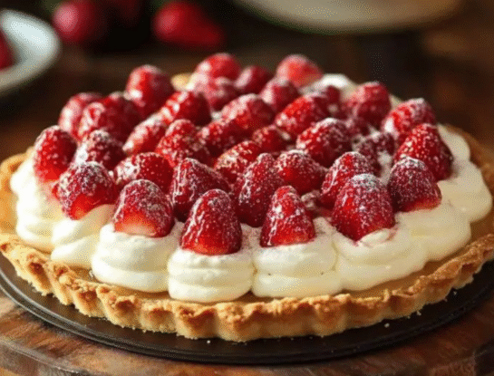 Tarta de frutillas sin horno: la receta fácil y fresca de Jimena Monteverde ideal para servir de postre