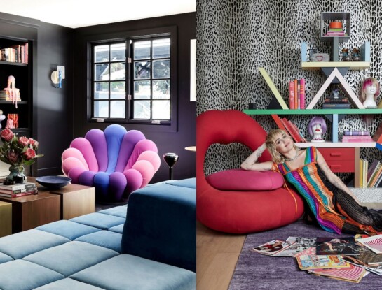 La cátedra de decoración maximalista de Miley Cyrus 