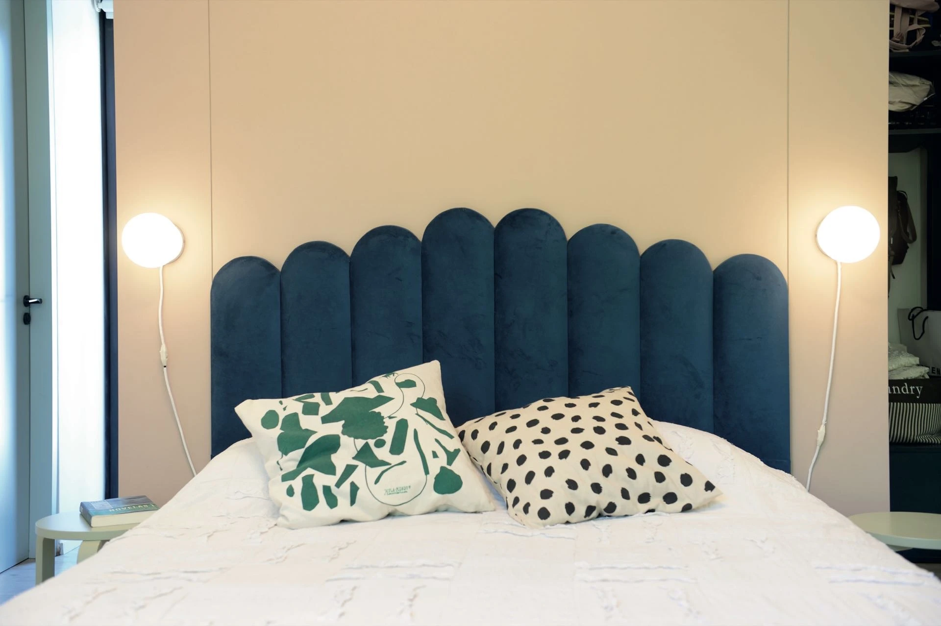 El domitorio de Gabi y Leandro. 