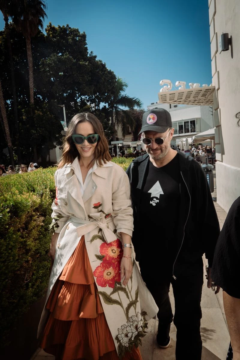 Natalia Oreiro en el Festival de Málaga con un diseño de Javier Saiach.