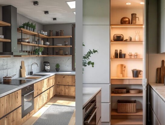 Adiós alacenas... Hola, la nueva tendencia en guardado para cocinas 2026 