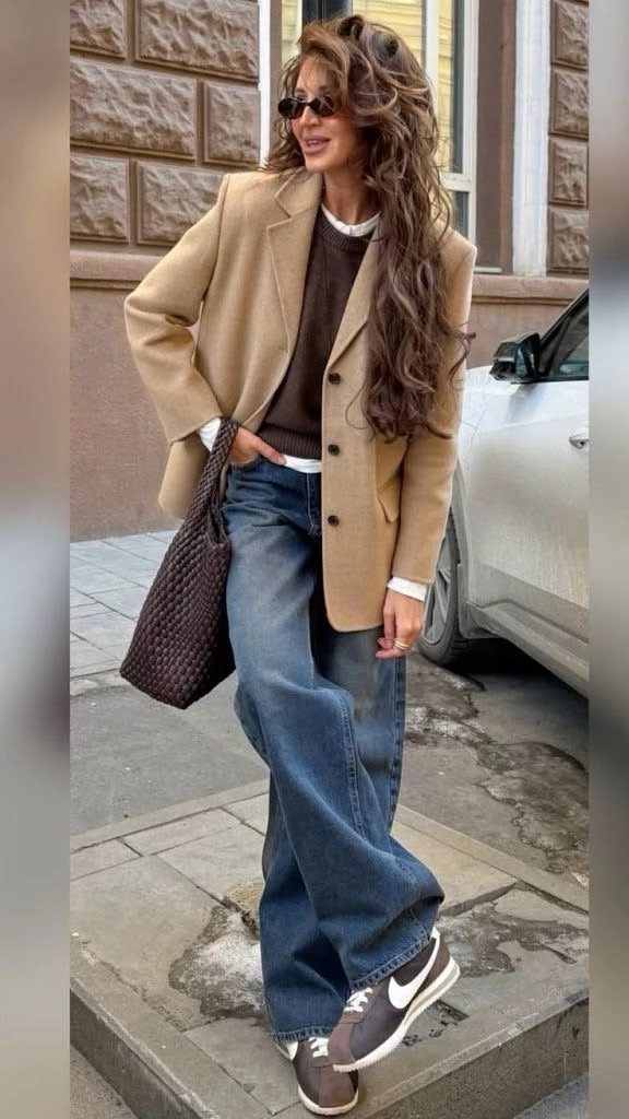 Suéter más abrigo medio