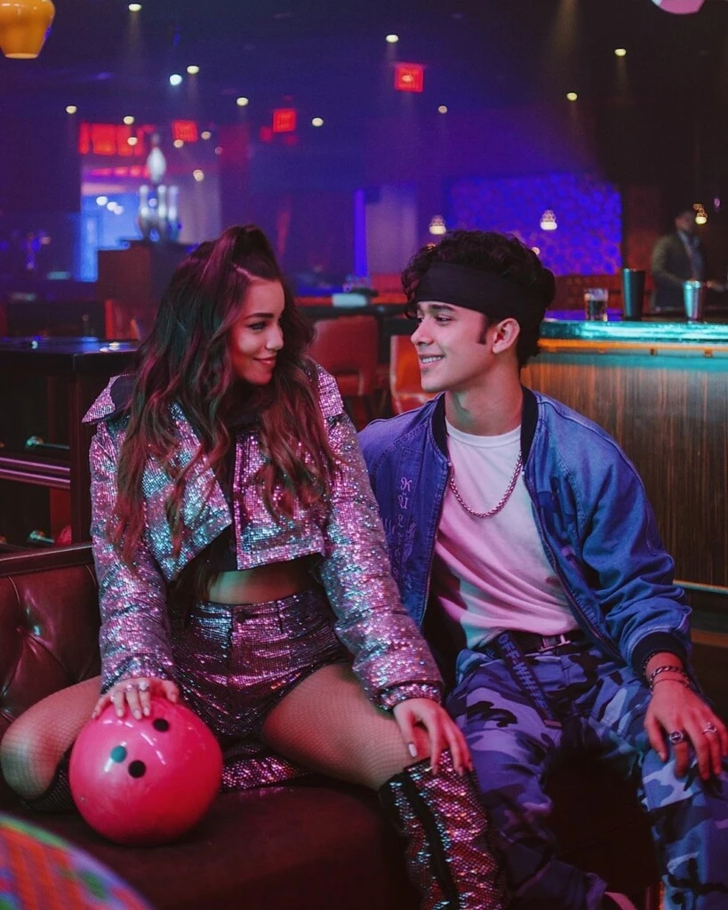 Emilia Mernes y Joel Pimentel, ex miembro de CNCO