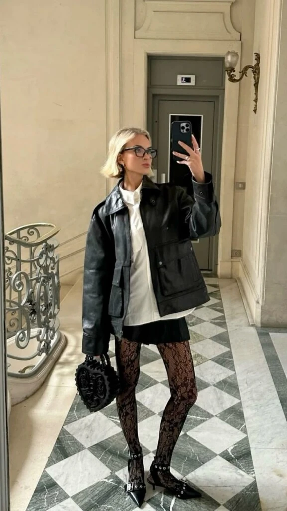 Medias de encaje, el nuevo básico. 