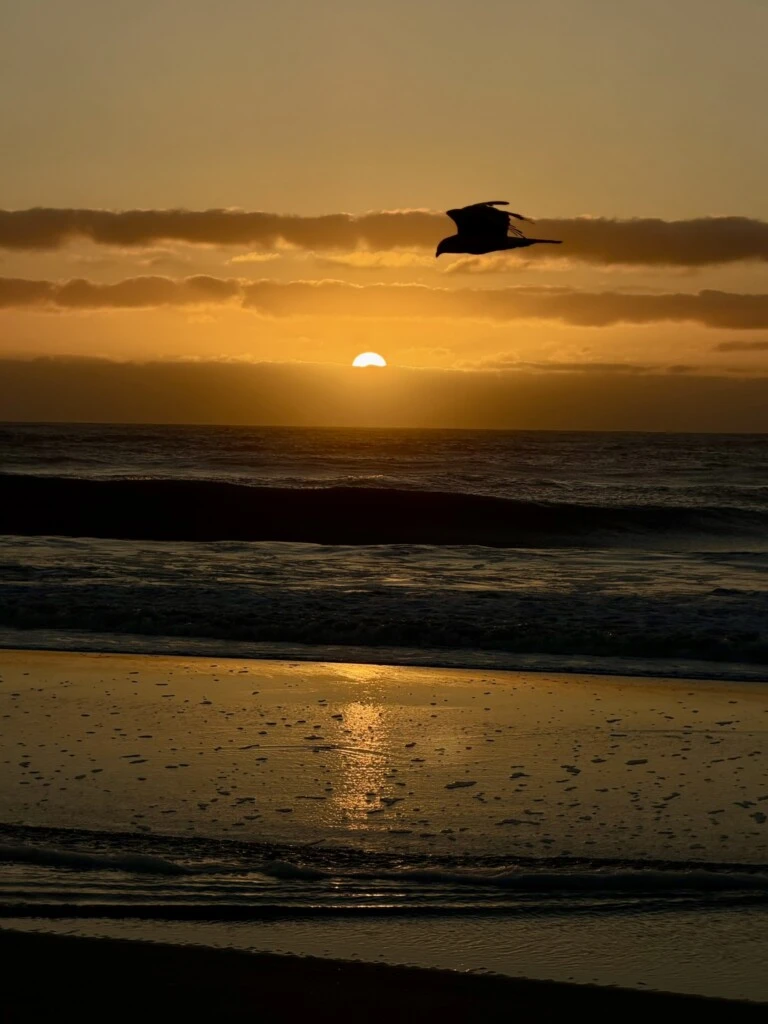 El sol se quiere asomar entre las nubes