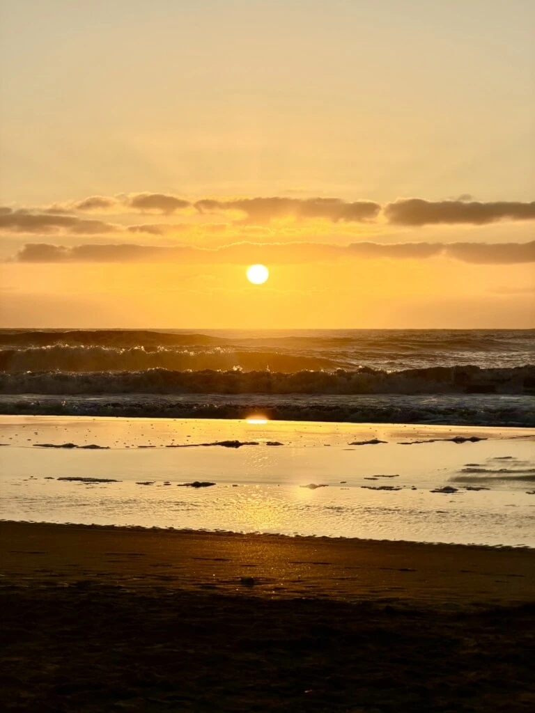 Don Febo en un hermoso amanecer