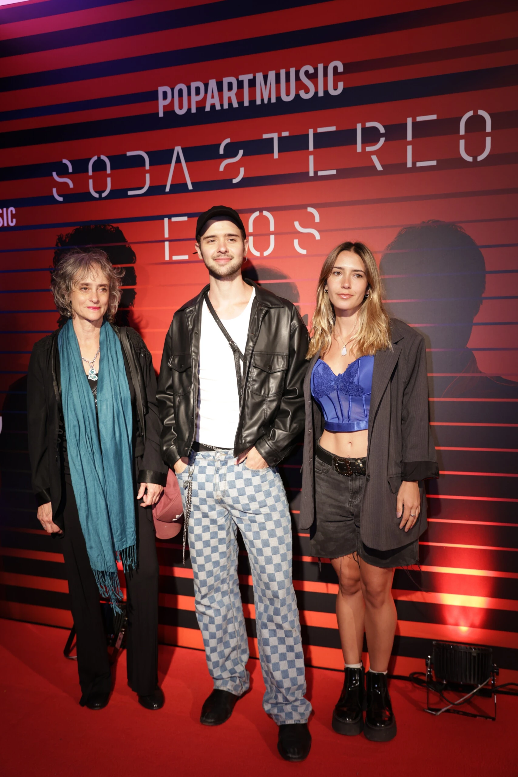 Estela y Julián Cerati (hermana y sobrino de Gustavo), presentes. Foto RS Fotos