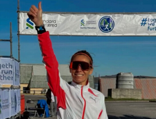 "Por los que estuvieron acá": es argentina y ganó una maratón en las Islas Malvinas en el Día de la Mujer