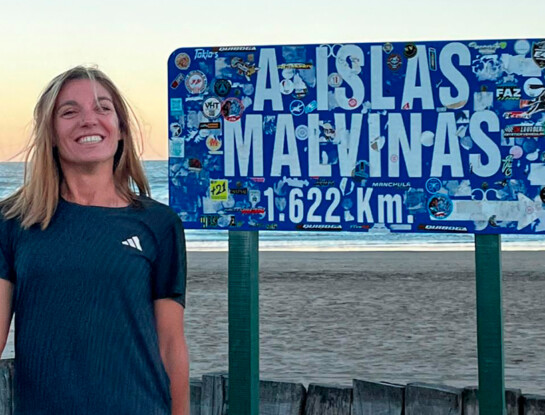 Correr en Malvinas: "En los últimos 200 metros solté todo, se lo dediqué a los caídos, a los veteranos… y grité ‘Argentina’"
