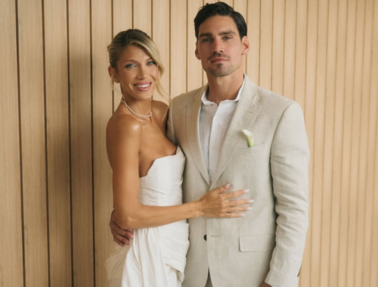 Así fue la emocionante entrada de Cande Ruggeri a su casamiento: un evento muy especial con invitados de lujo