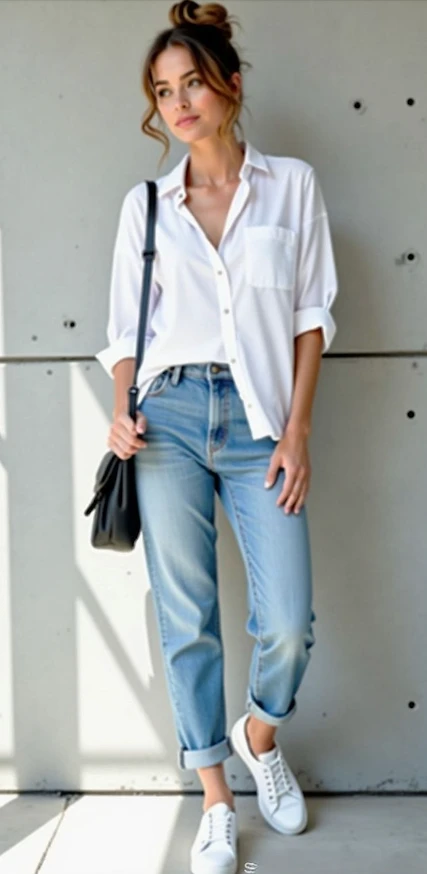 Lleva una camisa o camperita