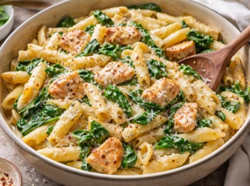 Pastas con pollo-Destacada