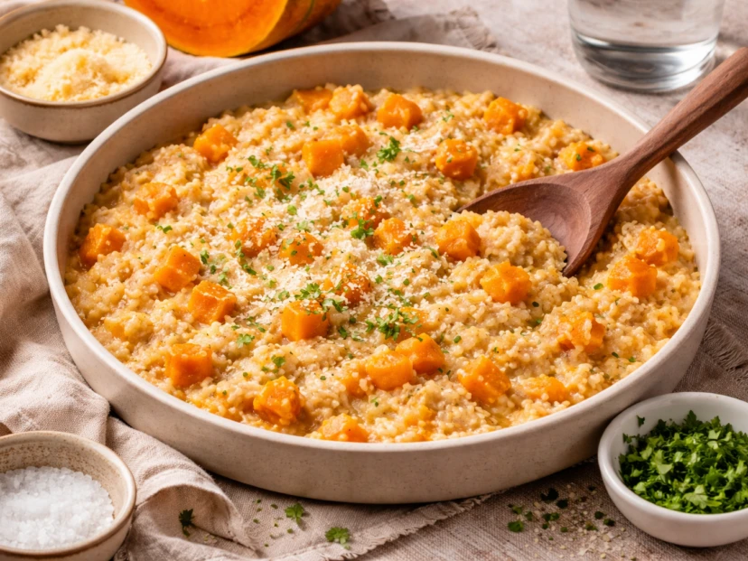 Arroz cremoso con calabaza-DESTACADA