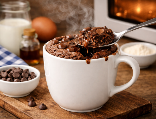 Bizcochuelo en taza: la receta fácil, rápida y perfecta para darte un gusto en minutos