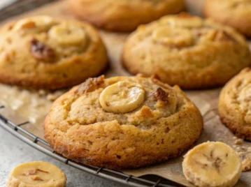 Cookies de banana y coco: la receta sin horno que hacés en 5 minutos con solo 3 ingredientes