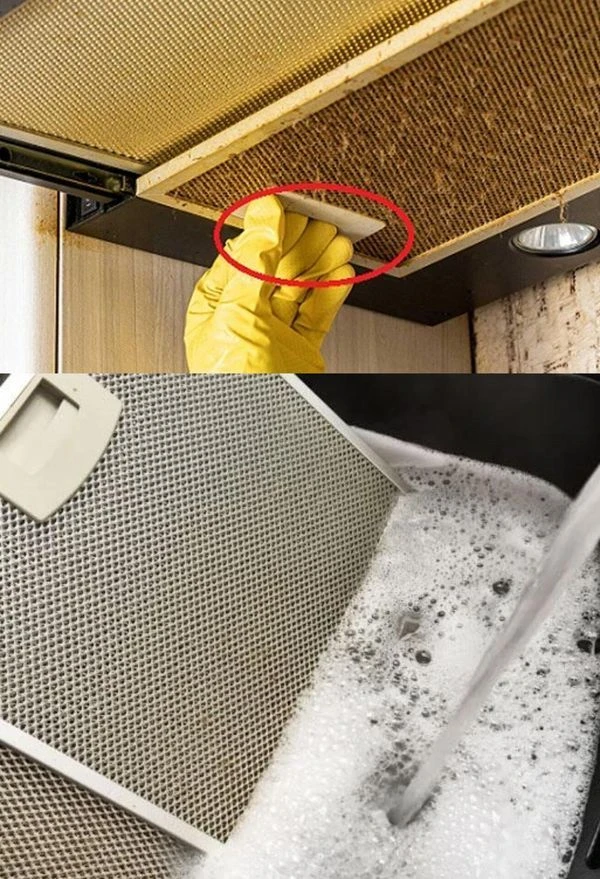 El truco definitivo para desengrasar el extractor de la cocina sin frotar