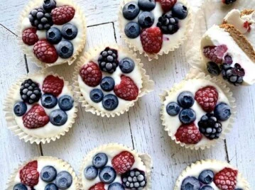 Cheesecake bites congelados: la receta del postre fácil que no necesita horno