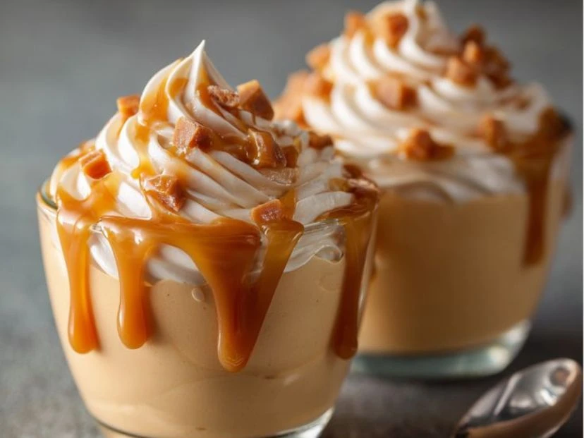 Postre rápido de dulce de leche y crema: una receta sin horno irresistible