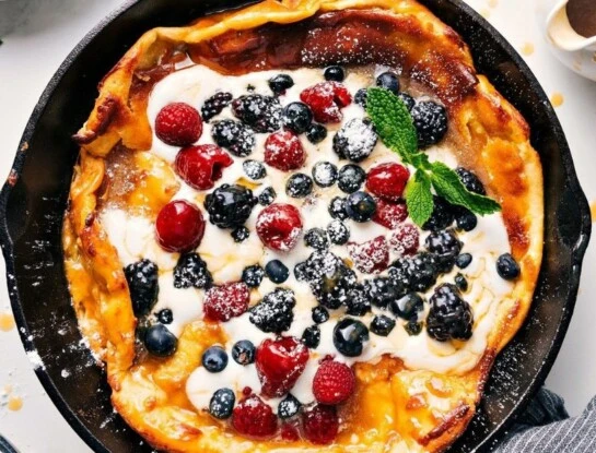 Dutch baby pancake: la receta del postre fácil con efecto globo que es tendencia