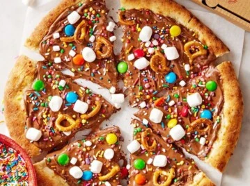 Mini pizzas dulces: la receta del postre fácil con chocolate que se prepara en minutos