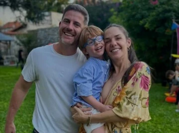Así fue la fiesta de cumpleaños de Nino, el hijo mayor de Julieta Nair Calvo